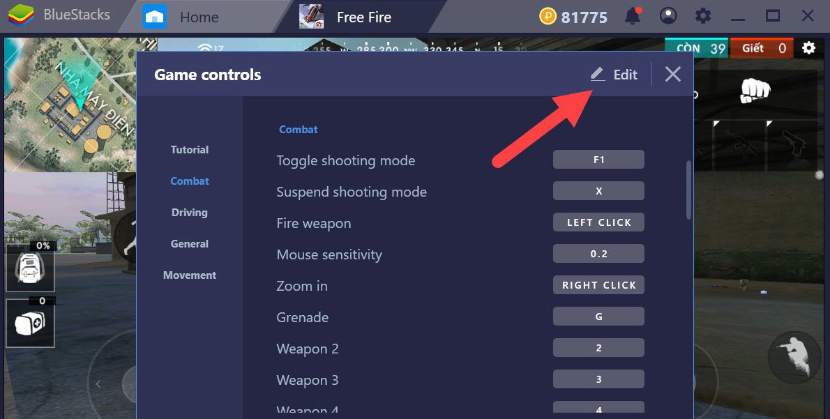 Garena Free Fire: Thiết lập gán phím ... - BlueStacks