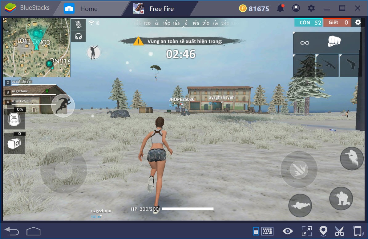 Các chế độ chơi trong Garena Free Fire