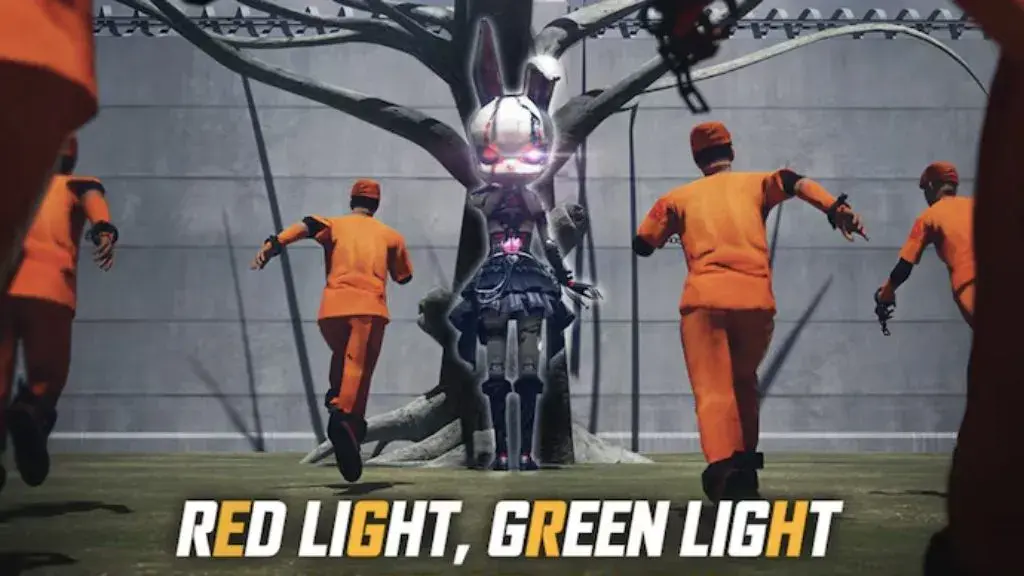 Free Fire x Squid Game: luz Vermelha, luz Verde, trajes especiais e mais