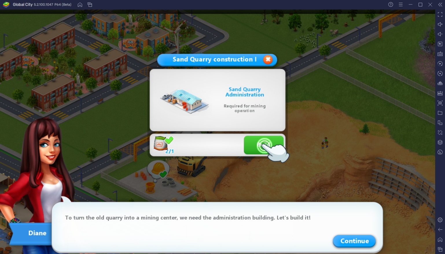 Como jogar Global City: Build and Harvest no PC com BlueStacks