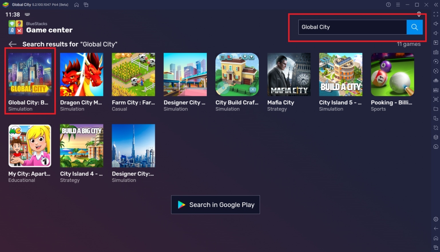 How to Play Global City: Build and Harvest on PC with BlueStacks
