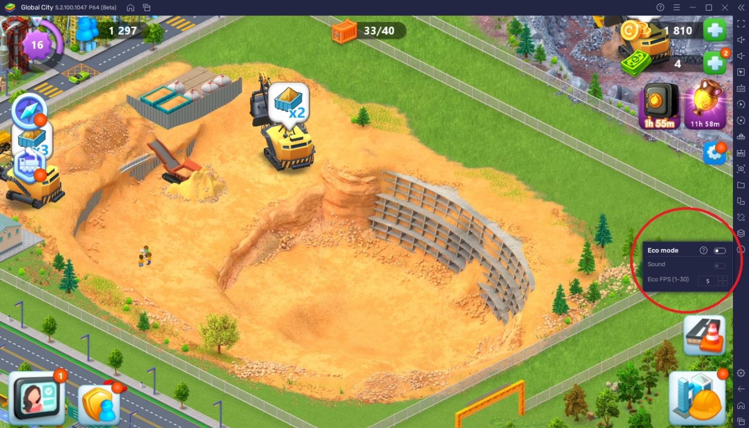 How to Play Global City: Build and Harvest on PC with BlueStacks