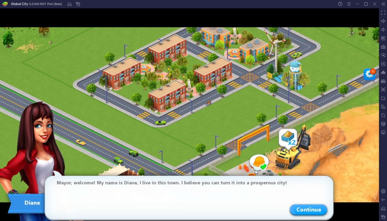 How to Play Global City: Build and Harvest on PC with BlueStacks