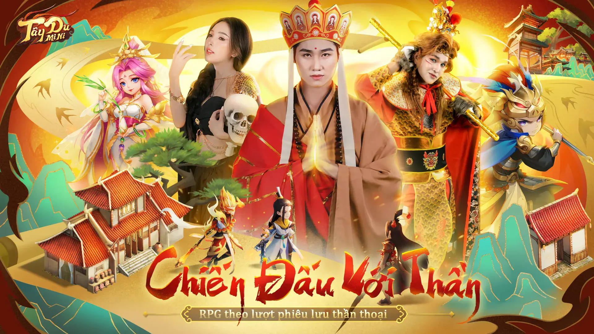 Viết nên câu chuyện tu tiên khi chơi Tây Du Mini-Thần Thú Tiến Giới trên PC với BlueStacks