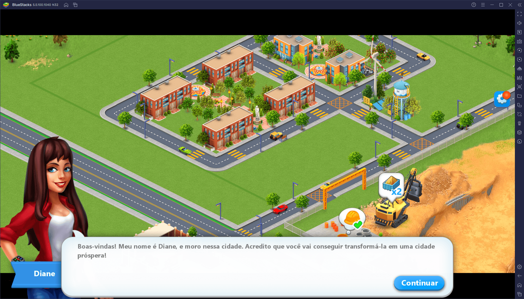 Como jogar Global City: Build and Harvest no PC com BlueStacks