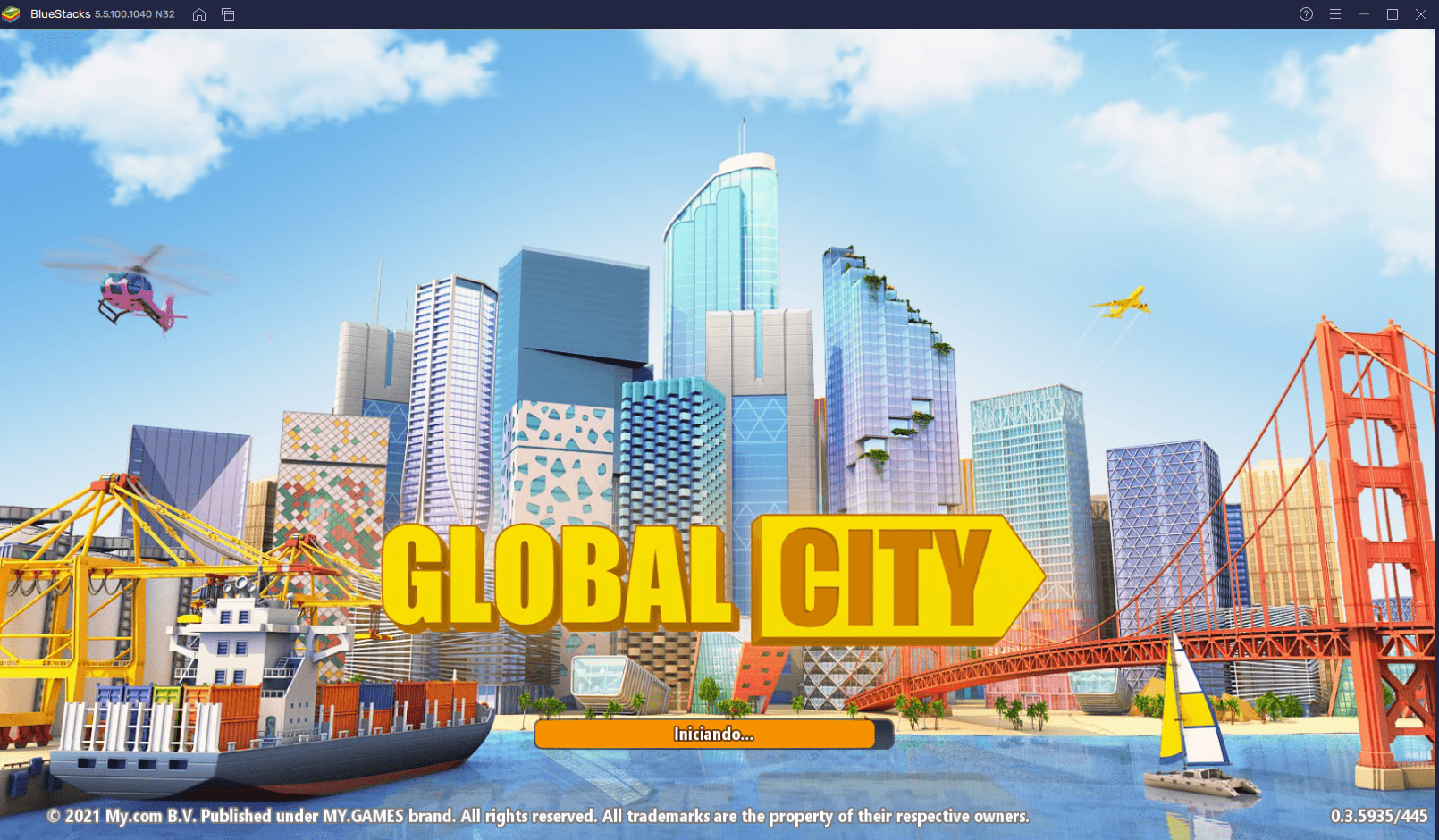 Como jogar Global City: Build and Harvest no PC com BlueStacks