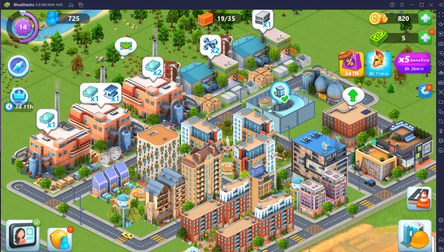 7 Dicas para impulsionar sua evolução em Global City: Build and Harvest