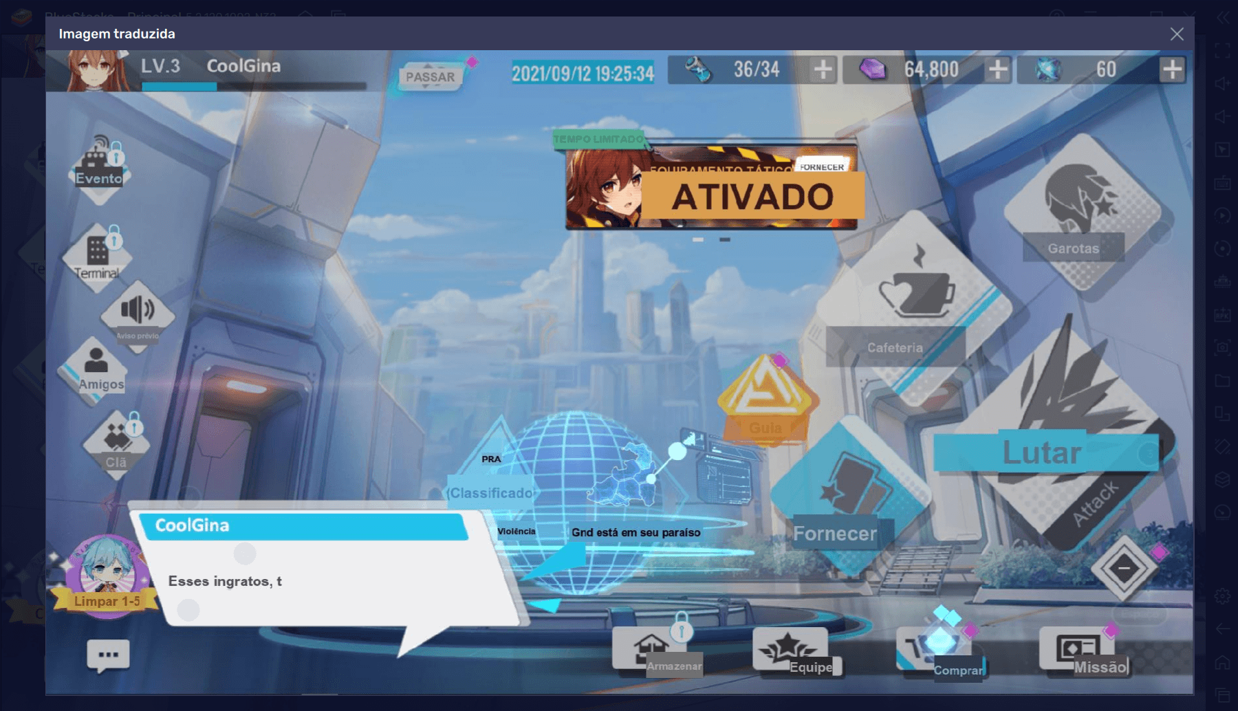 Como jogar Girl Cafe Gun no PC com BlueStacks