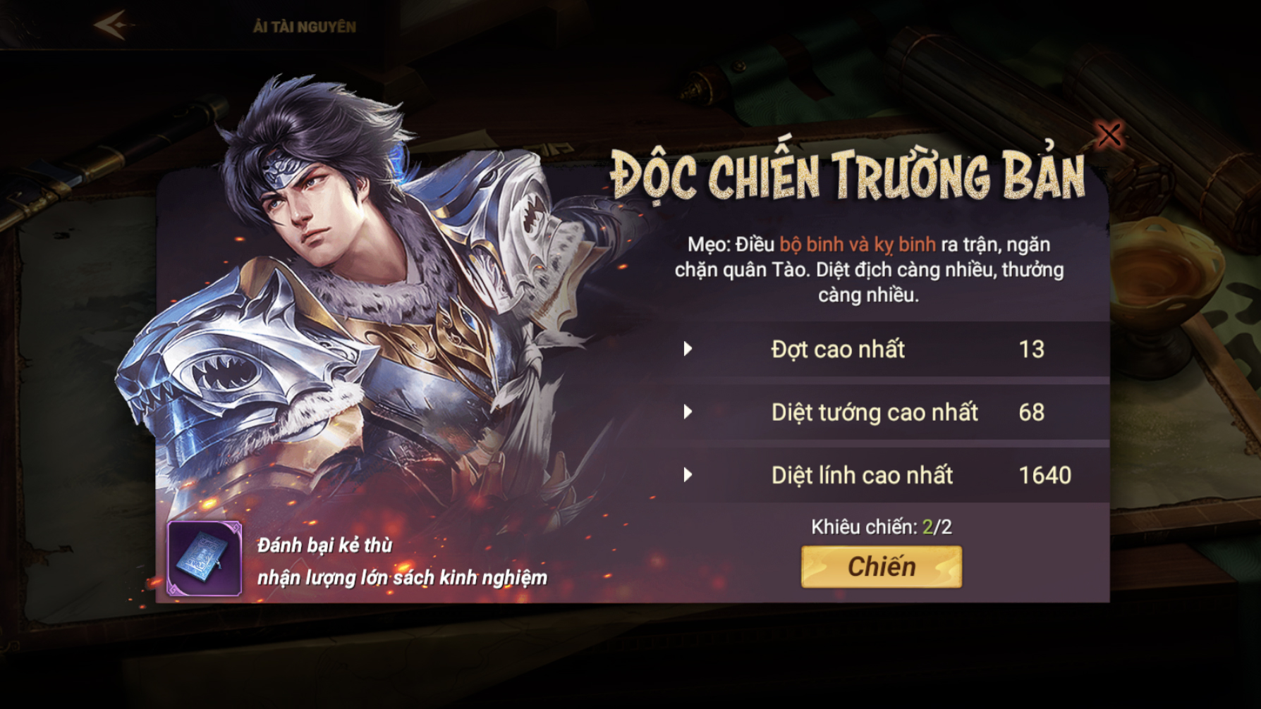 Garena Cái Thế Tranh Hùng: Hướng dẫn nâng cấp Tướng