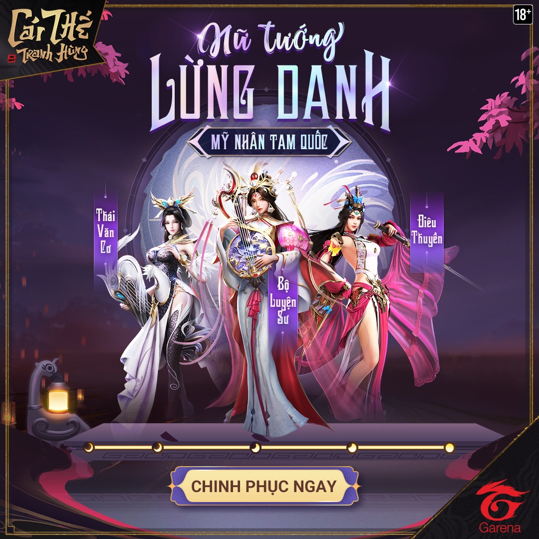 Garena Cái Thế Tranh Hùng ấn định ra mắt ngày 11/1/2023