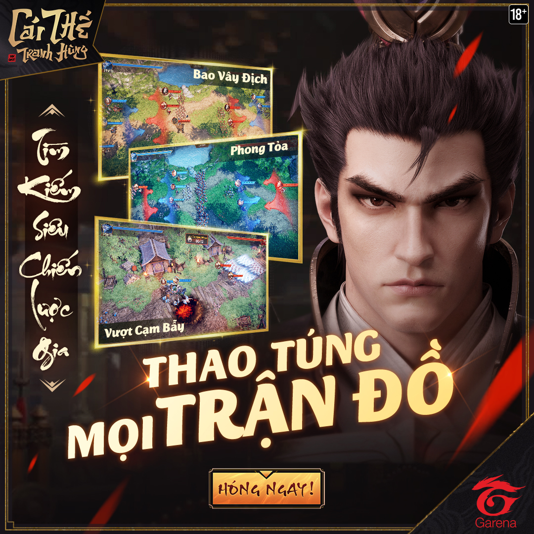 Garena Cái Thế Tranh Hùng ấn định ra mắt ngày 11/1/2023