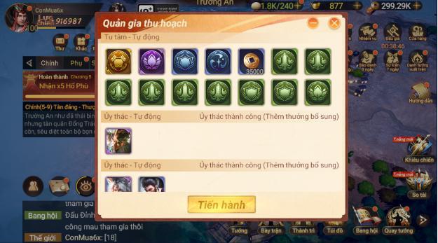 Garena Cái Thế Tranh Hùng: Hướng dẫn tính năng mới Quản Gia Thu Hoạch