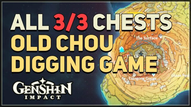 Genshin Impact: Cách giải câu đố đào bới của Old Chou