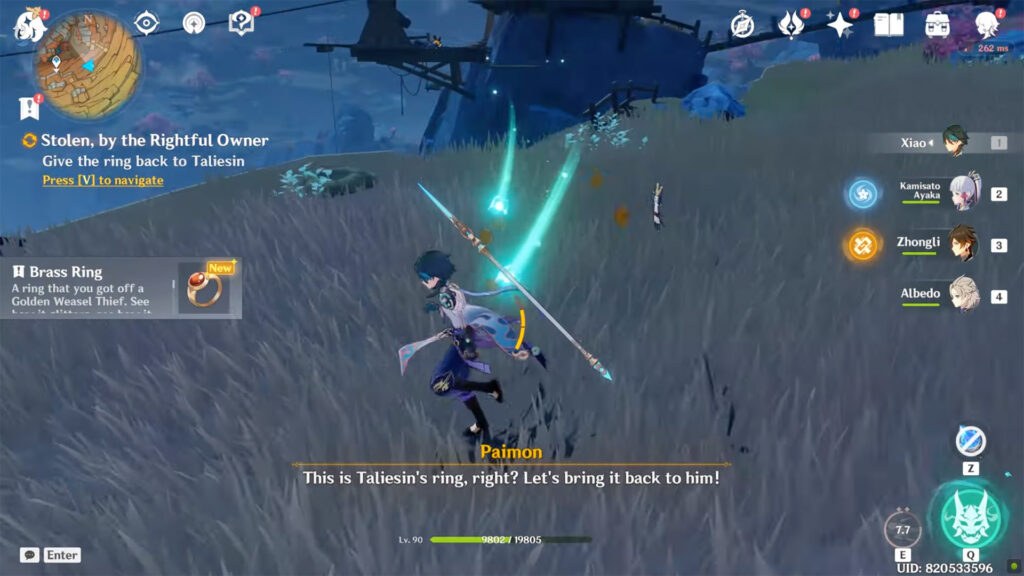 Genshin Impact Hướng dẫn nhiệm vụ Stolen by the Rightful