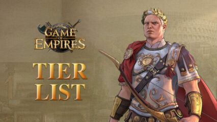 Tier List de Game of Empires: Warring Reams – Os melhores e piores heróis no jogo