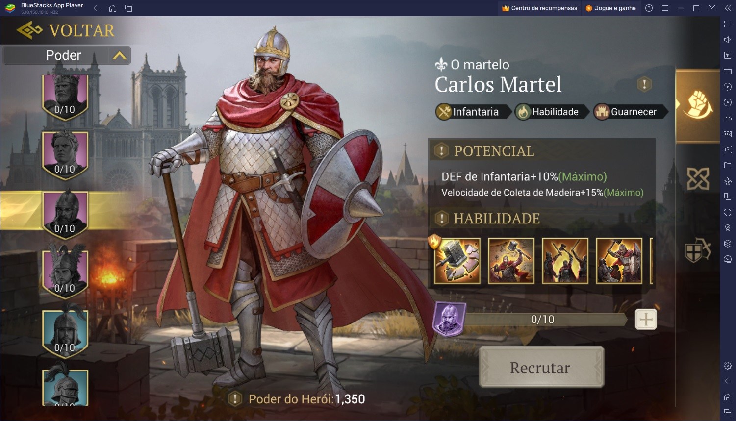 Tier List de Game of Empires: Warring Reams – Os melhores e piores heróis no jogo