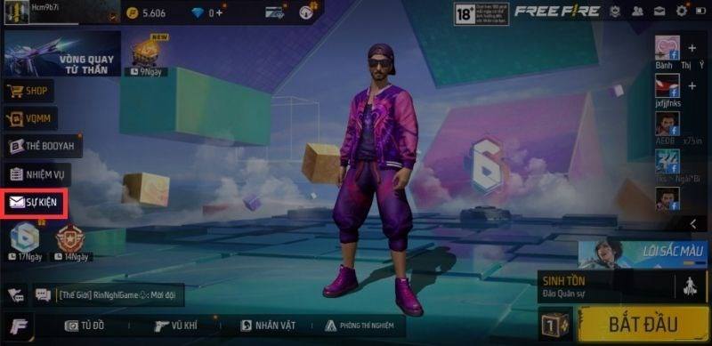 Free Fire: Cập nhật bộ giftcode mới cuối tháng 11/2023