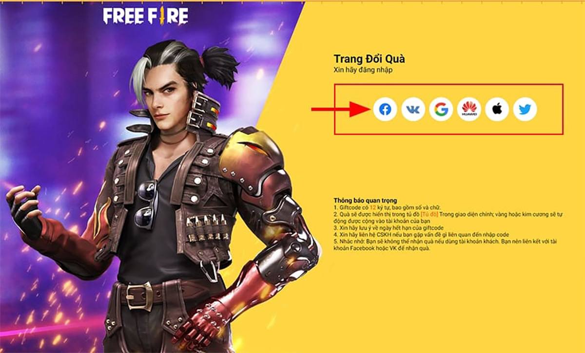 Free Fire: Cập nhật giftcode nhận quà miễn phí cho dịp lễ 30/4