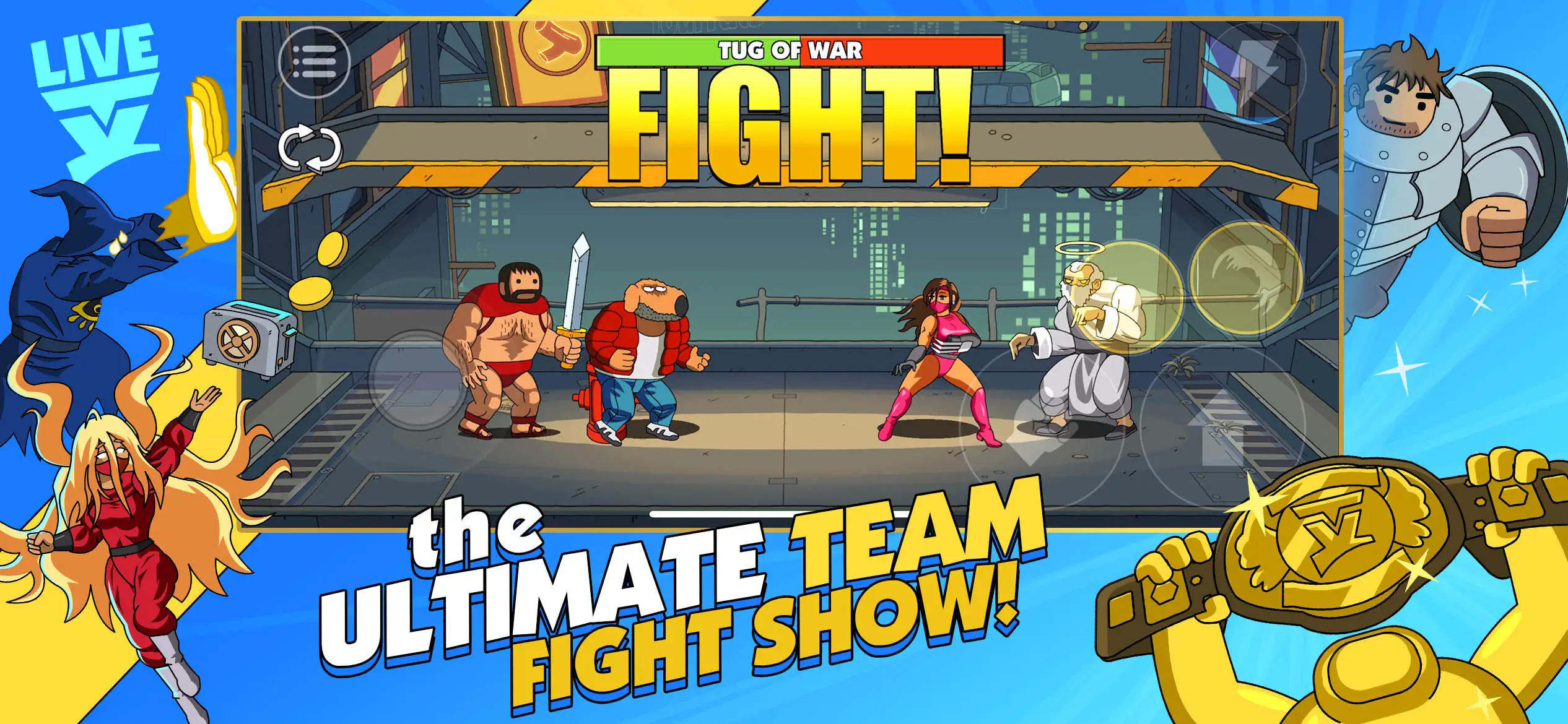 How to Install and Play Punch TV: Fighting Game Show on PC with BlueStacks