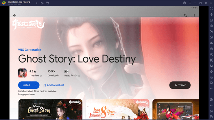 Cara Bermain Ghost Story: Love Destiny di PC dengan BlueStacks