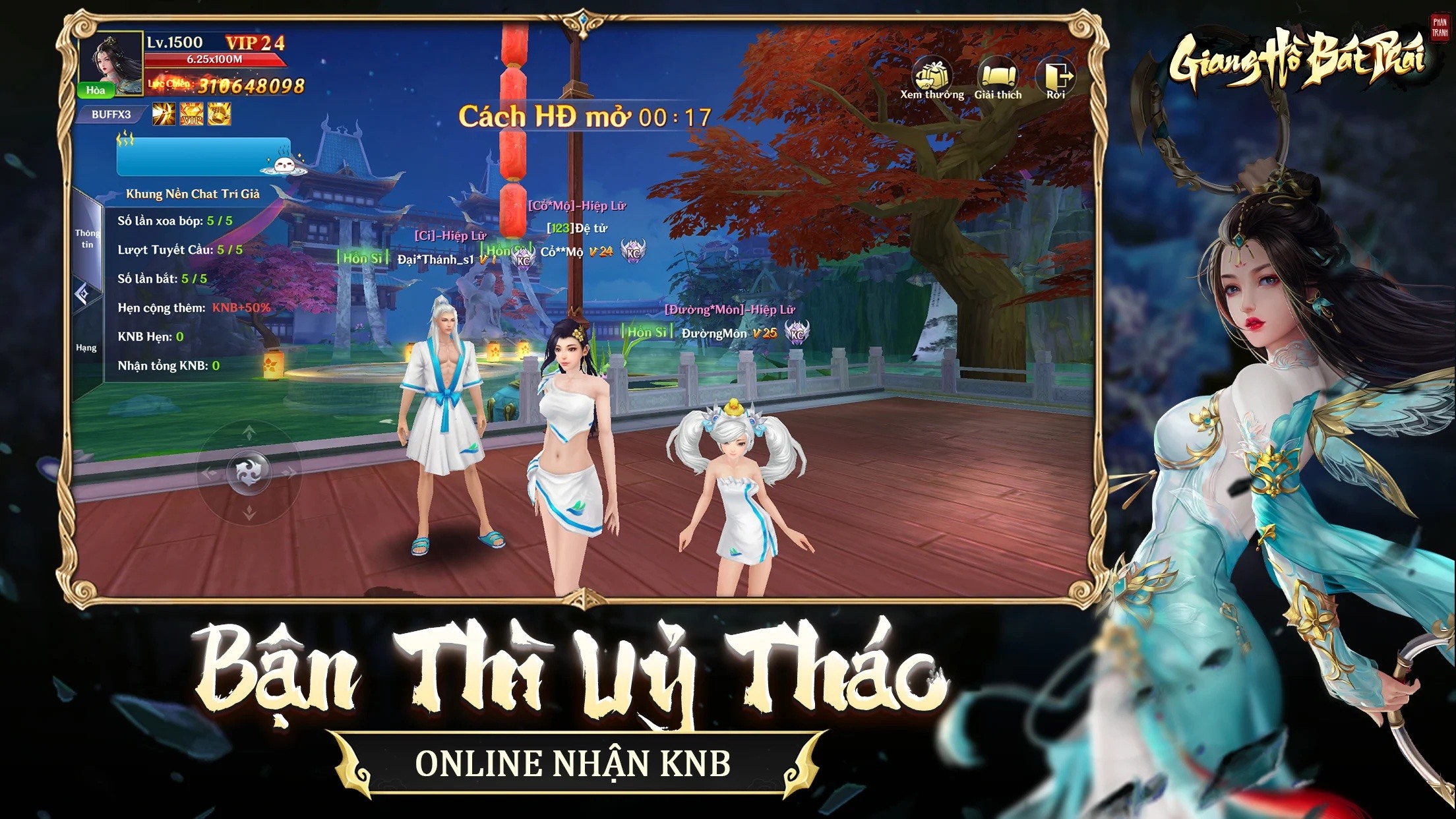 Giang Hồ: Bát Phái Phân Tranh - Những mẹo chơi game cơ bản