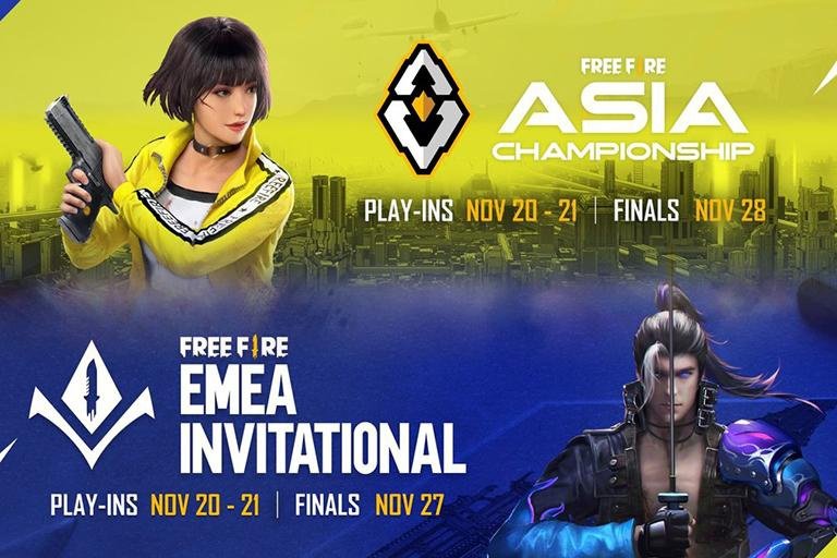 Free Fire Asia Championship 2021 được tổ chức trực tuyến