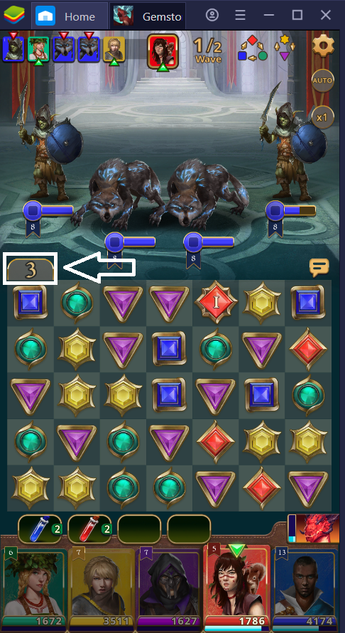 How Combat Works in Gemstone Legends on PC