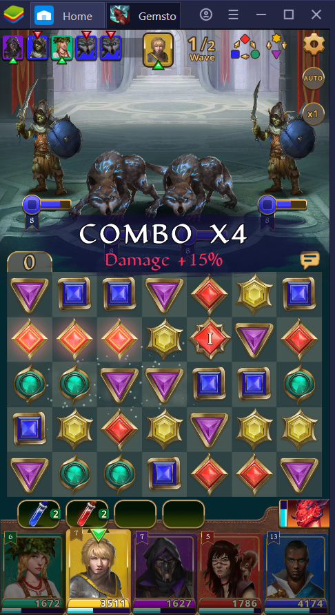 How Combat Works in Gemstone Legends on PC