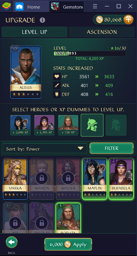 A Guide to Unlocking and Upgrading Heroes in Gemstone Legends
