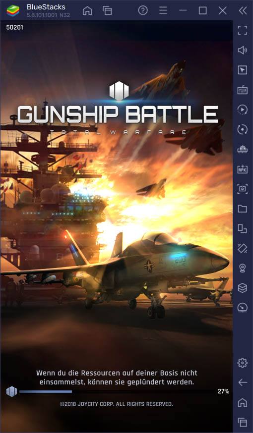 So spielst du Gunship Battle Total Warfare auf dem PC mit BlueStacks
