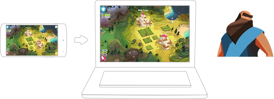 เล่น Godus on PC 24
