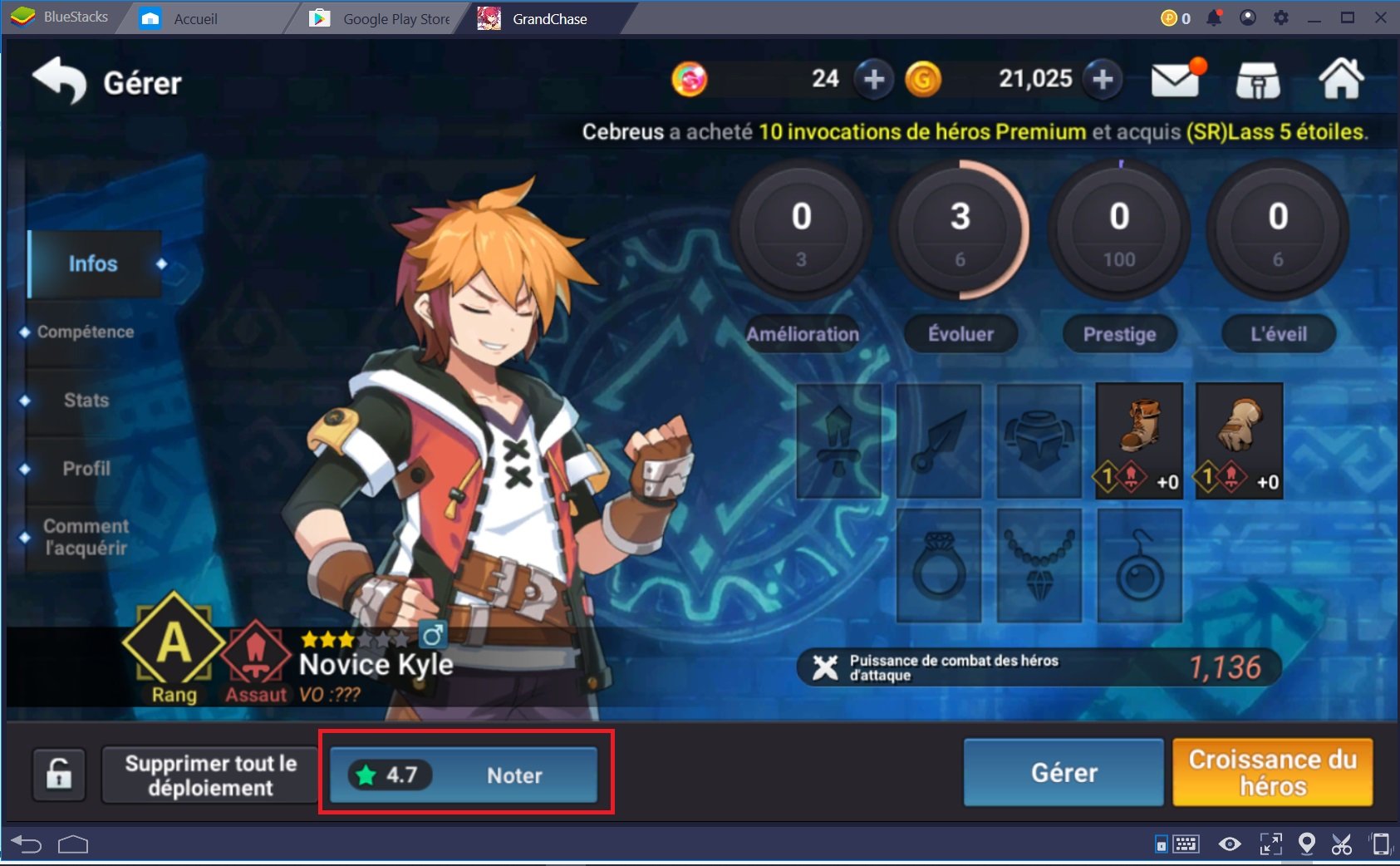 Nos premières impressions à propos de Grand Chase sur Android