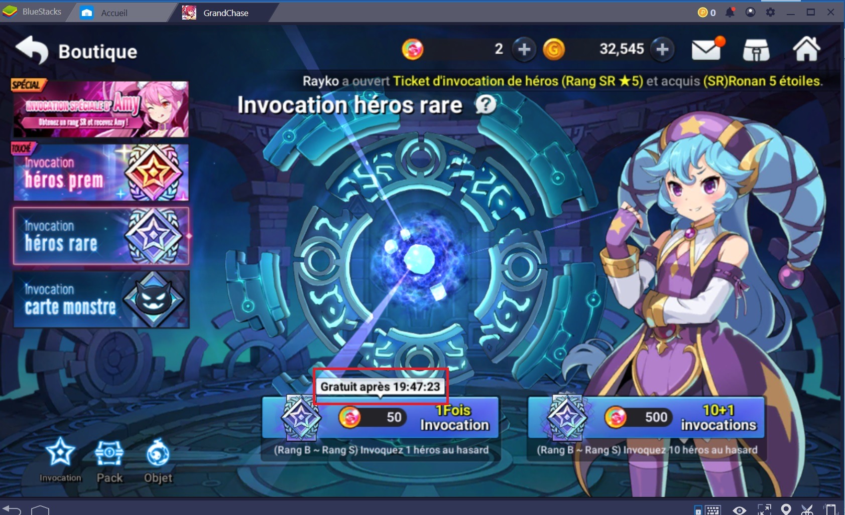 GrandChase : guide d’invocation et amélioration des héros