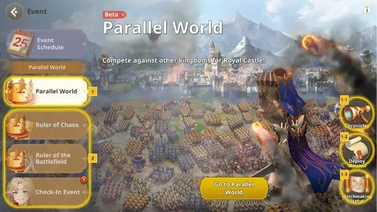 Grand Cross: Age of Titans ขอแนะนำโหมด Parallel World PvP ใหม่ในการอัพเดตล่าสุด