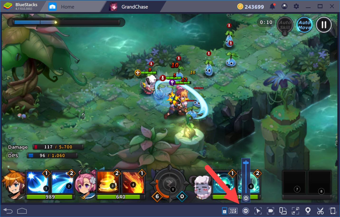 Hướng dẫn thiết lập Game Controls khi chơi GrandChase với BlueStacks