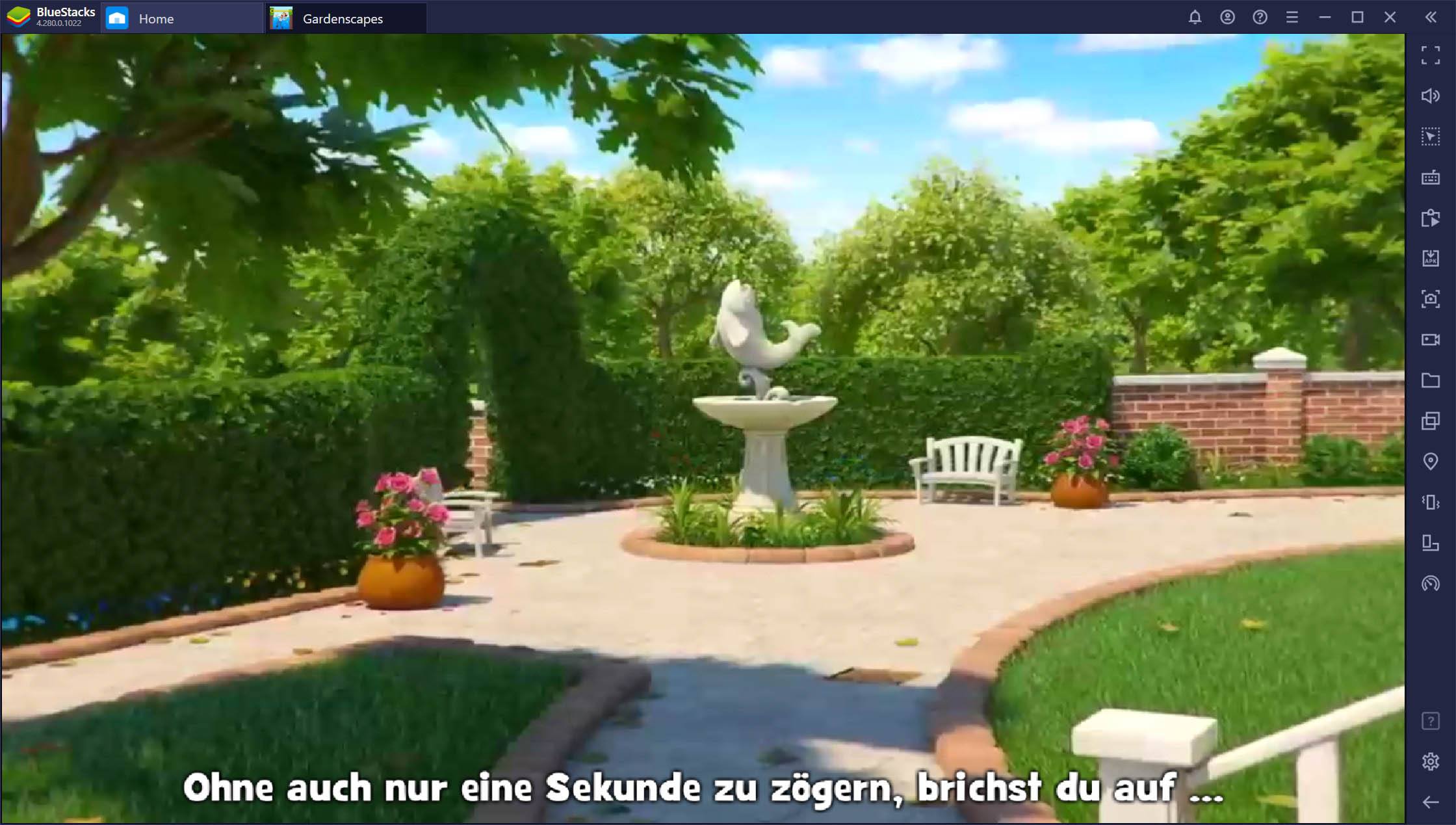 Gardenscapes – Interaktionen-Leitfaden für Fortgeschrittene