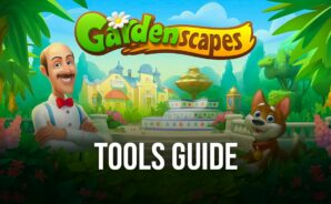 Gardenscapes – Geschickter Einsatz von Werkzeugen und Power-Ups