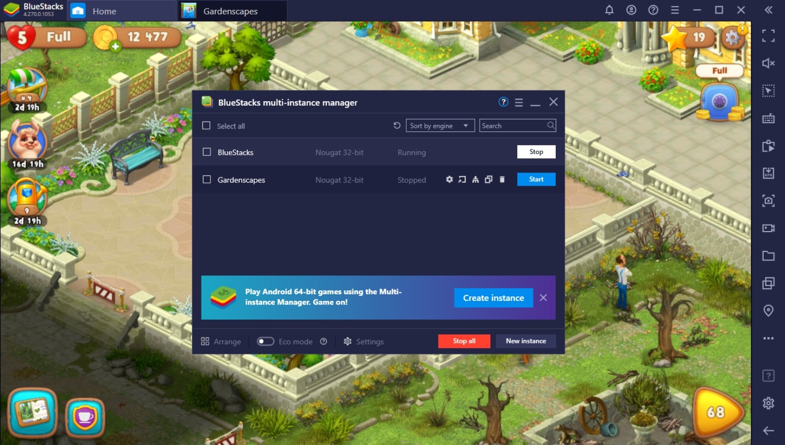 How to Play Gardenscapes on PC with BlueStacks