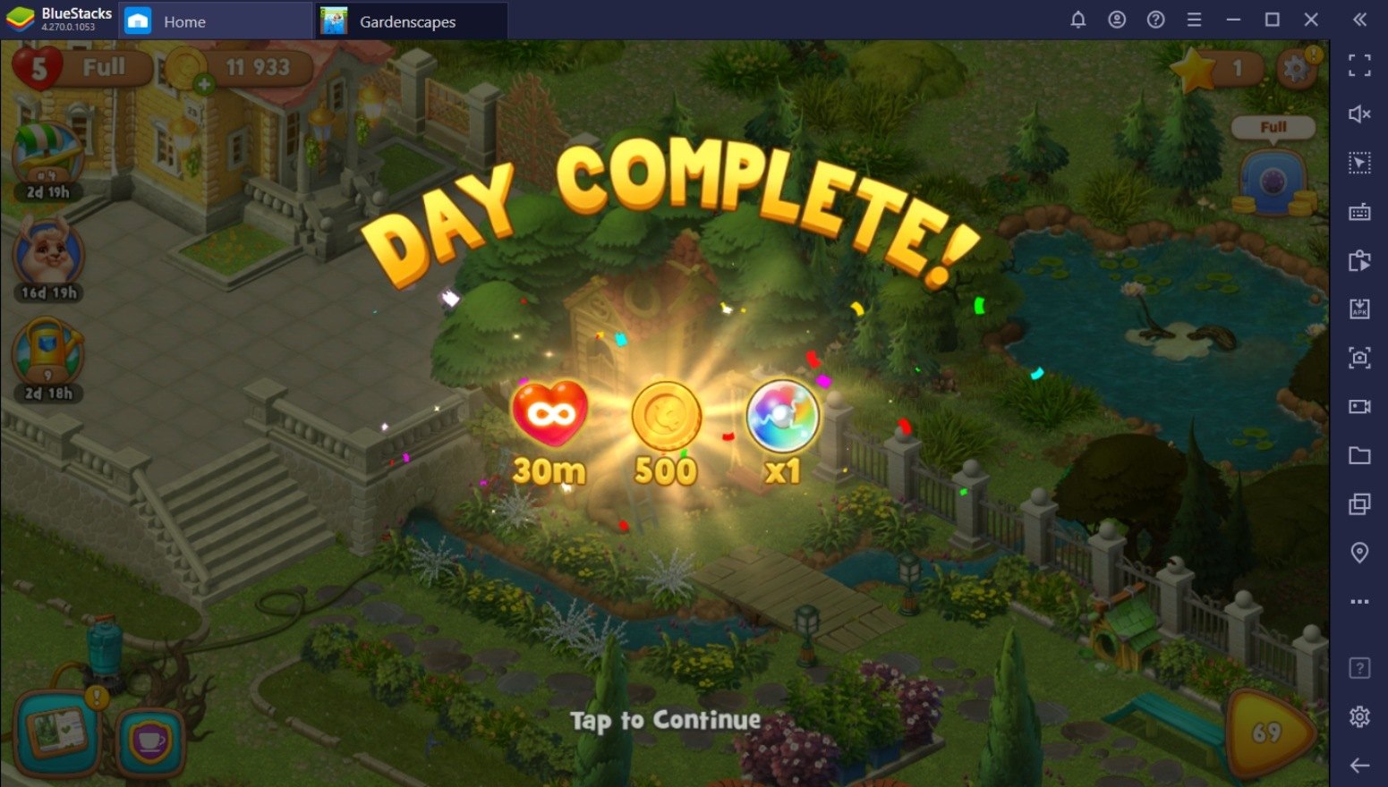 نصائح وحيل للعب بشكل أفضل في لعبة Gardenscapes