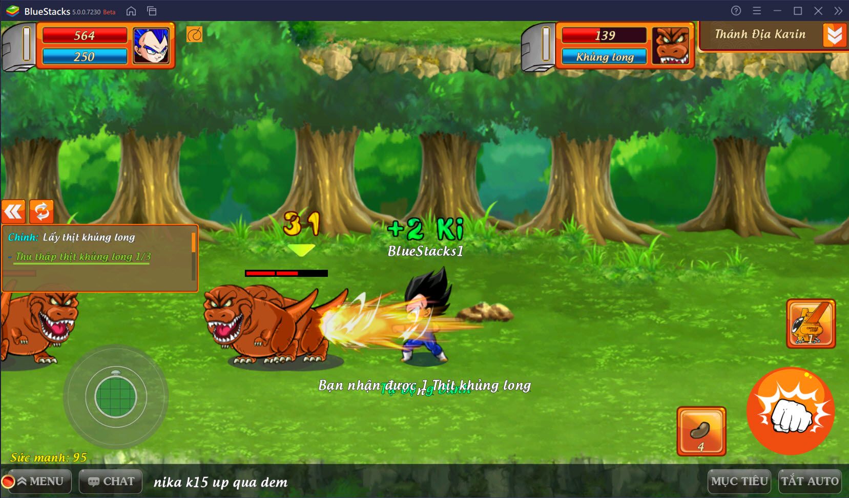 Trải nghiệm Gọi Rồng Online, tựa game mobile Dragon Ball mới