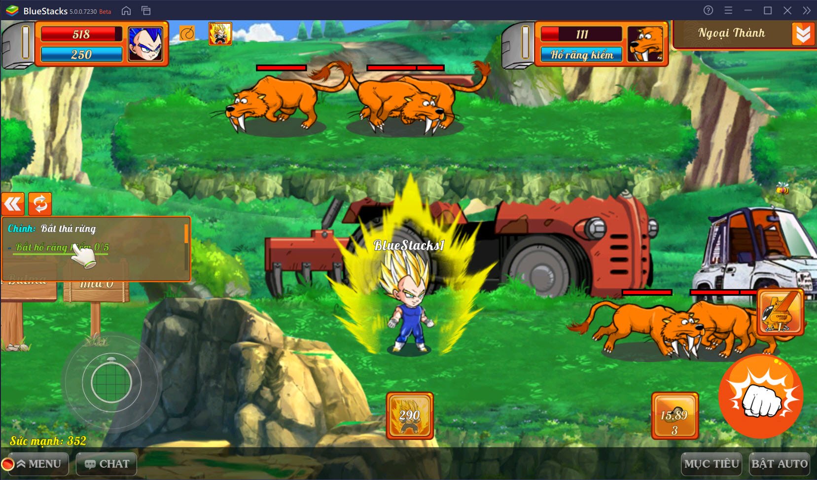 Trải nghiệm Gọi Rồng Online, tựa game mobile Dragon Ball mới