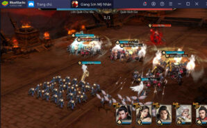 Thống nhất Trung Hoa trong Giang Sơn Mỹ Nhân cùng BlueStacks
