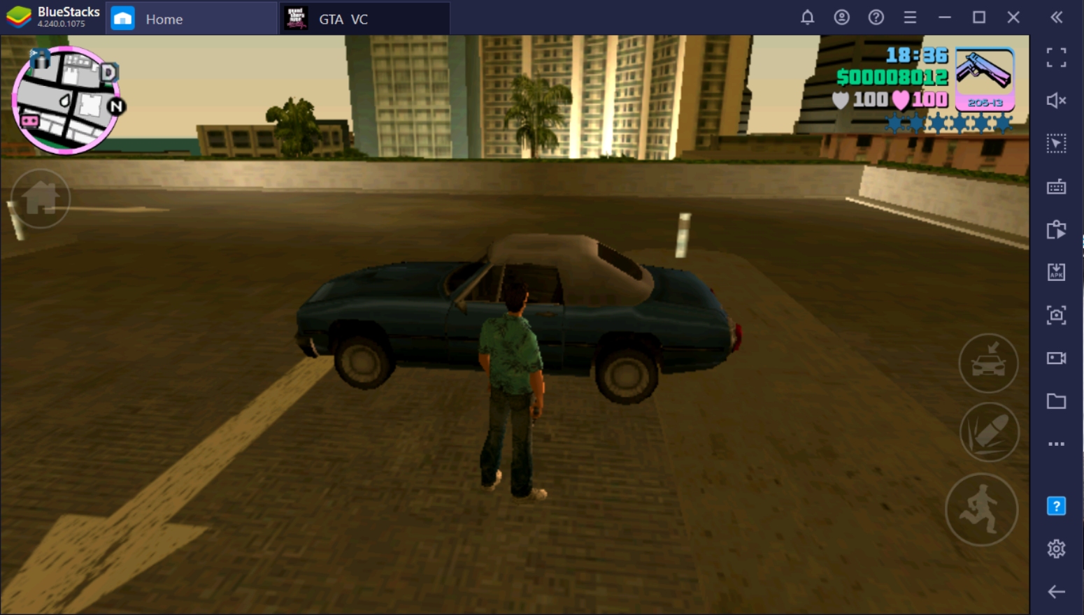 gta vc mobile driving feels different