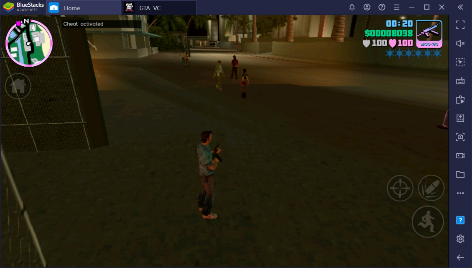 bluestacks gta vice city