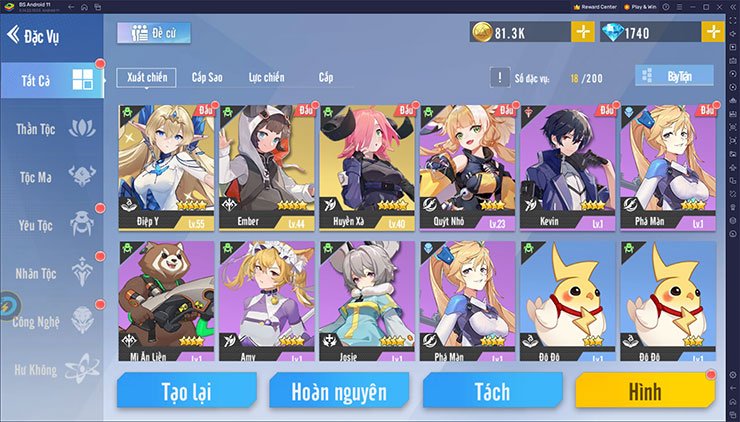 Hướng dẫn game thủ mới chơi Goddess: Tốc Chiến trên PC cùng BlueStacks