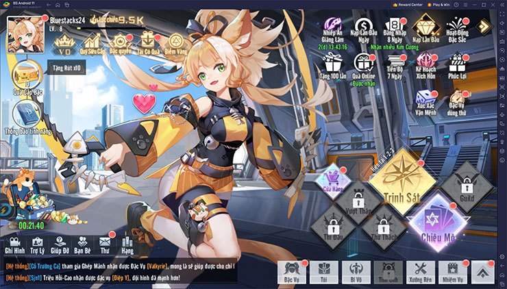 Chơi Goddess: Tốc Chiến trên PC với BlueStacks