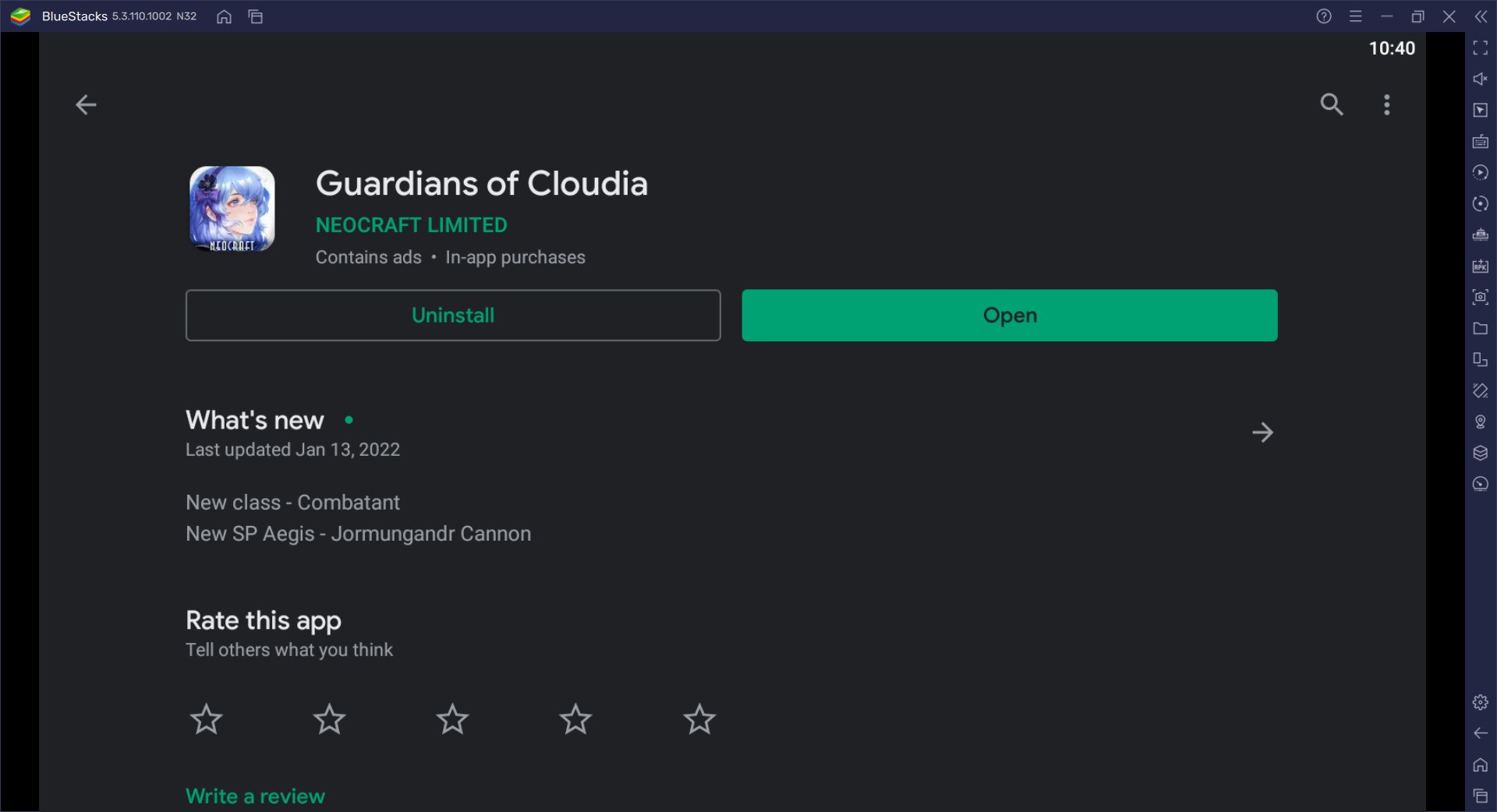 วิธีติดตั้งและเล่น Guardians of Cloudia บน PC และ Mac ผ่าน BlueStacks