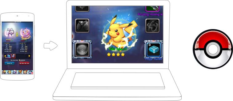 Chơi Pocket Đại Chiến on PC 17