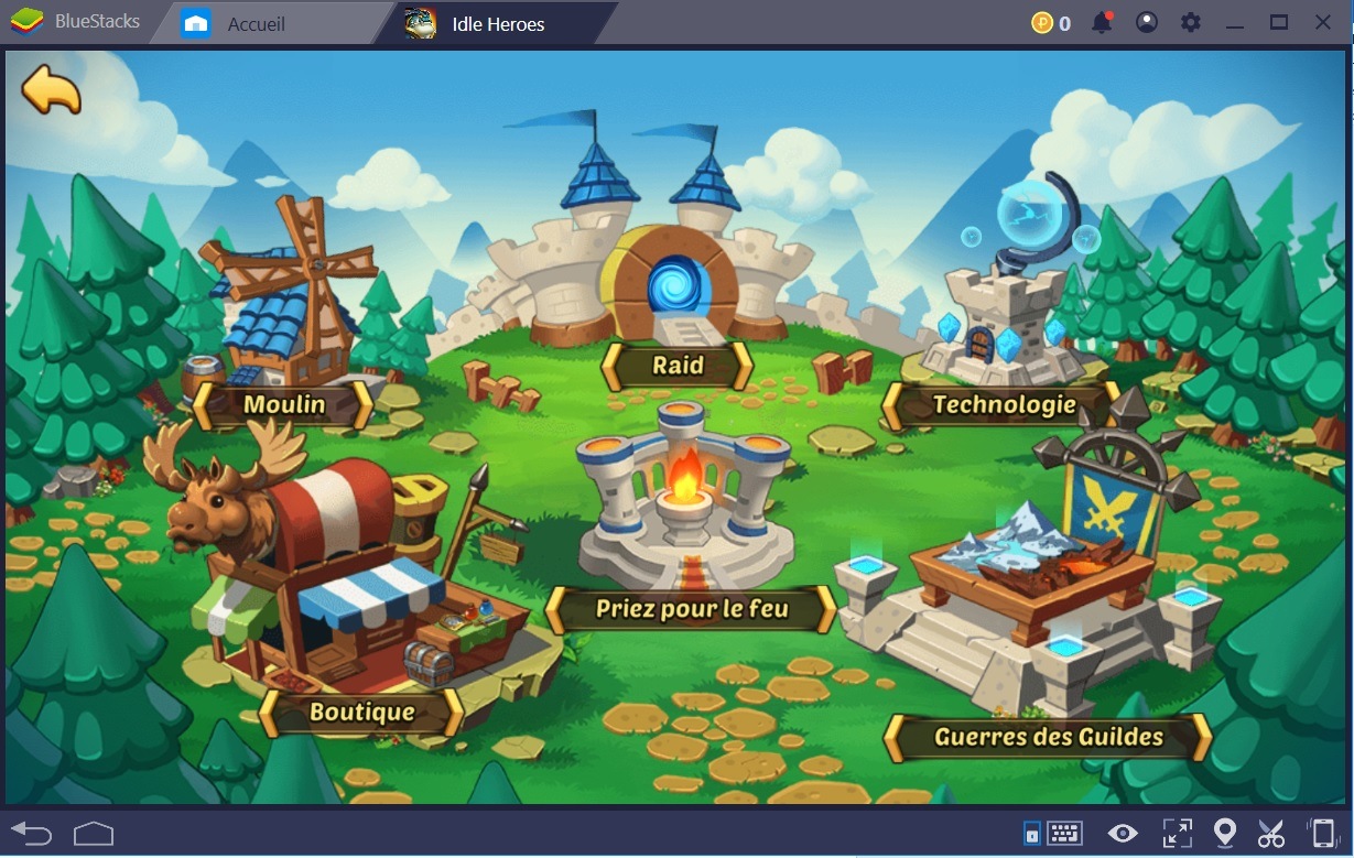 Idle Heroes : Du contenu de jeu bonus grâce aux guildes