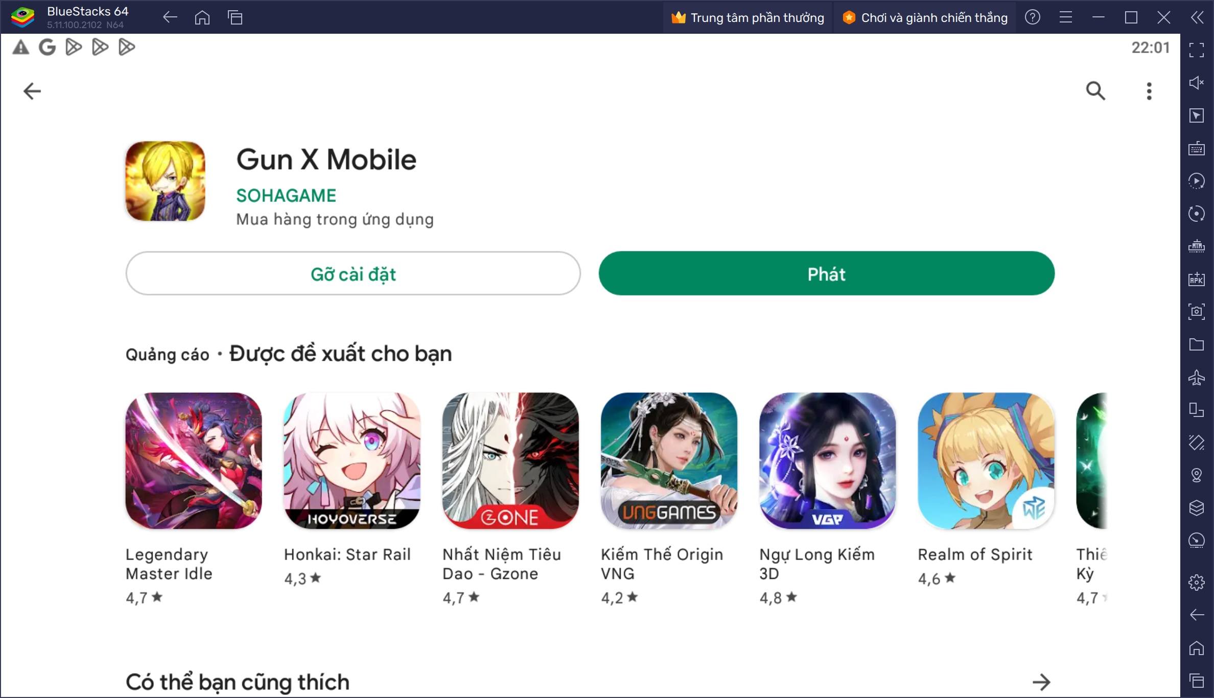 Tranh tài thiện xạ khi chơi Gun X Mobile trên PC với BlueStacks